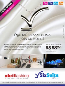 Hotel Six Suite Limeira - Hotel Oficial da Abril Fashion 2010